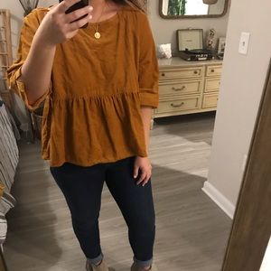 Maeve Corduroy Top